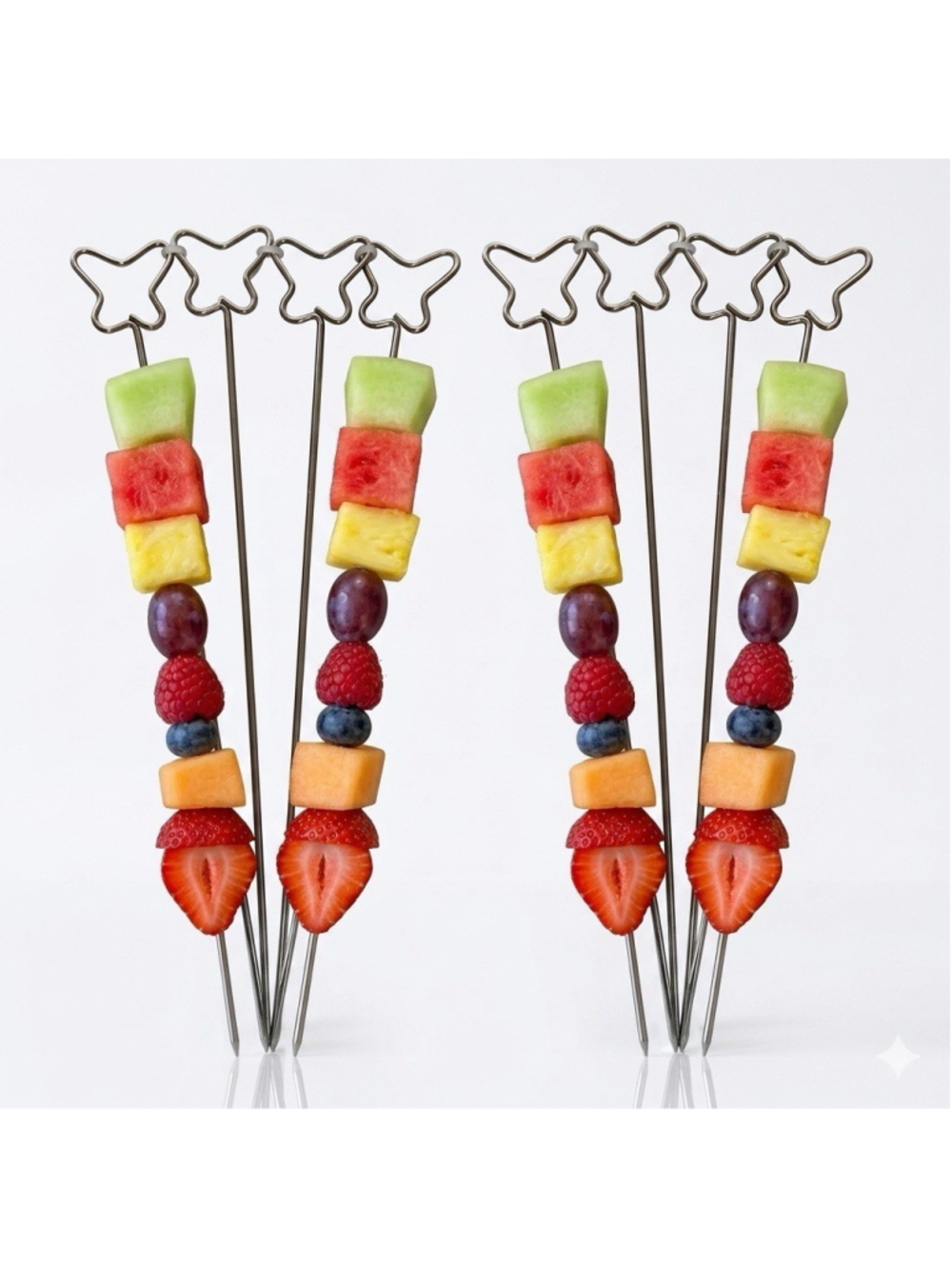 Dolly Parton Memorabilia Butterfly BBQ Kabob Marshmallow Roast Fruit Skewers NEW - Picture 6 of 7